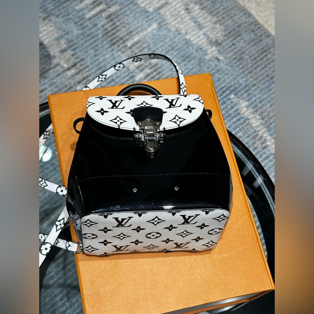 Louis Vuitton Hot Springs Patent Leather Packpack - Picture 5 of 13